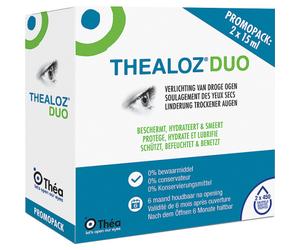 Théa Thealoz Duo Gouttes Oculaires 2x15ml