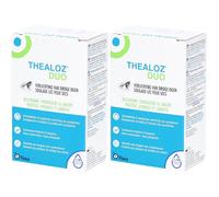 THEALOZ® Duo Gouttes pour les yeux Ophtalmiques 2x2x15 ml