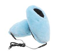 Theaque 1 paire de chaussures chauffantes USB électriques pour pieds