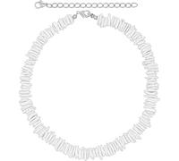 Theaque Collier de coquillage Puka blanc - Collier hawaïen en coquillage pour homme et fille - Collier de plage pour femme - Collier ras du cou d'été Pooka - Bijoux Heishi Clam Chips Surfer, taille