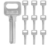 Theaque Lot de 10 clés vierges de 32 mm pour menuisiers
