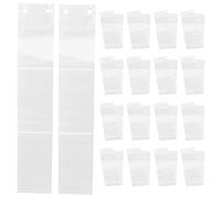 Theaque Lot de 100 grands sacs jetables transparents pour parapluie, pour tous les parapluies à main ou à long manche
