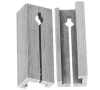 Theaque Lot de 2 pinces assorties pour clé de voiture - Duplicateur de clé de voiture, Argenté., 2.40X0.90X0.60CM