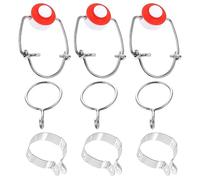 Theaque Lot de 3 bouchons à bascule pour bouteille de boisson et de bière