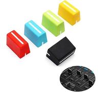 Theaque Lot de 5 boutons de fader universels de rechange pour manette de DJ, console de mixage, Pioneer DJM, DDJ, XDJ, Denon Numark AKAI RANE VESTAX (mixte)