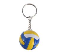 Theaque Porte-clés de volley-ball avec breloque pour sac de sport, multicolore, 7.00X3.70X3.70CM