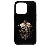 Theater Actor Actress Masks Applause is My Favorite Sound Coque pour iPhone 13 Pro