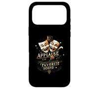 Theater Actor Actress Masks Applause is My Favorite Sound Coque pour iPhone 17 Pro Max