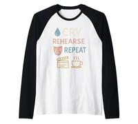Theater Kid Drama Club Musical Theater Nerd Cadeau Manche Raglan