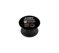 Theater Kid Drama Club Musical Theater Nerd Cadeau PopSockets PopGrip Adhésif
