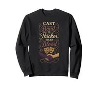 Theater Kid Drama Club Musical Theater Nerd Cadeau Sweatshirt