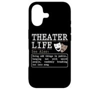 Theater Life Doing Odd Things in Public Definition Acteur Coque pour iPhone 17