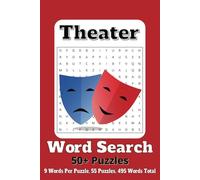 Theater Word Search: Word Search Puzzle | Word Find Game | Activity Book | Find Words Activity | 6x9 inches | 110 Pages
