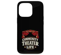 Théâtre communautaire Théâtre Acteur Scène Acteur Théâtre Casting Coque pour iPhone 13 Pro