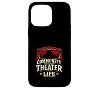 Théâtre communautaire Théâtre Acteur Scène Acteur Théâtre Casting Coque pour iPhone 14 Pro Max