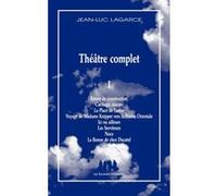 Théâtre complet 1 Jean-Luc Lagarce (Auteur)