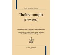 Théâtre Complet (1769-1809) - 4 Volumes