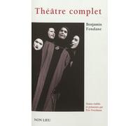 Théâtre complet - Benjamin Fondane - Non Lieu - broché - Théâtre