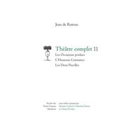 Théâtre complet Les Occasions perdues - L'Heureuse Constance - Les Deux Pucelles - Jean Rotrou - Societe Des Textes Francais Modernes - relié - Théâtre