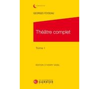 Théâtre Complet - Tome 1