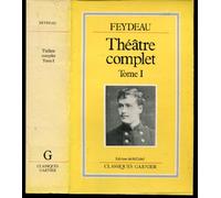 Théâtre complet: Tome 1