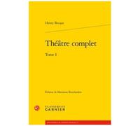 Théâtre Complet - Tome 1