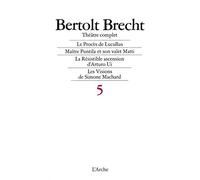 Théâtre complet, tome 5