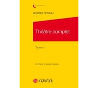 Théâtre complet (Tome I)