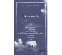 Théâtre complet, volume 1