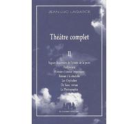 Théâtre complet, volume 2