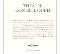 Théatre contre l'oubli