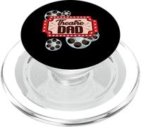Theatre Dad Acting Backstage Drama Theater Daddy PopSockets PopGrip pour MagSafe