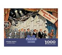 Théâtre de marionnettes Puzzle en Bois Imperméable DIY Puzzles De 1000 Pièces pour Adultes Cadeaux Défi Et Casse-tête Jeux Éducatifs