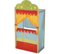 Théâtre de marionnettes - ROBA - Cadre en bois massif - Univers Cirque - Dès 3 ans