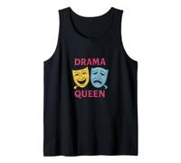 Théâtre Drama Masques Comédie et Tragédie Drame Queen Débardeur
