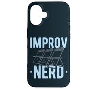 Théâtre Drame Improv Nerd Citation Répétition Audition Acteur Coque pour iPhone 16