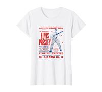 Théâtre Elvis Presley en Floride T-Shirt, Femme, Blanc, M