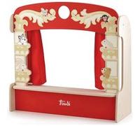 theatre en bois pour marionnettes Multicolore G