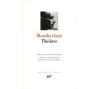 Théâtre Henry De Montherlant (Auteur), Jacques Laprade (Préface)