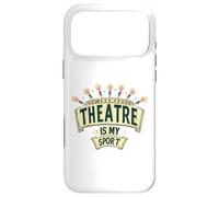 Theatre is My Sport Acteur Actrice Chanteur Théâtre Animateur Coque pour iPhone 17 Pro Max