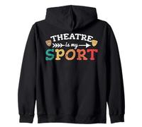 Theatre is My Sport - Cadeaux de théâtre pour acteurs musicaux Sweat à Capuche