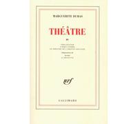 Théâtre / Marguerite Duras Tome 4 - Théâtre