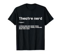 Théâtre Nerd Acor Musical Theatre Drama Thespian Definition T-Shirt