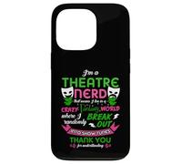 Théâtre Nerd pour Hommes, Femmes, Enfants Coque pour iPhone 13 Pro