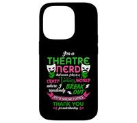Théâtre Nerd pour Hommes, Femmes, Enfants Coque pour iPhone 14 Pro