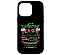 Théâtre Nerd pour Hommes, Femmes, Enfants Coque pour iPhone 14 Pro Max
