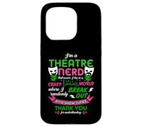 Théâtre Nerd pour Hommes, Femmes, Enfants Coque pour iPhone 15 Pro