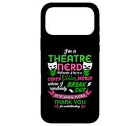 Théâtre Nerd pour Hommes, Femmes, Enfants Coque pour iPhone 17 Pro Max