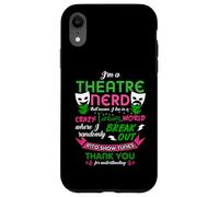 Théâtre Nerd pour Hommes, Femmes, Enfants Coque pour iPhone XR