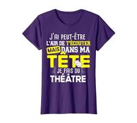 Théâtre Professeur Acteur Actrice Humour Citations Noël T-Shirt